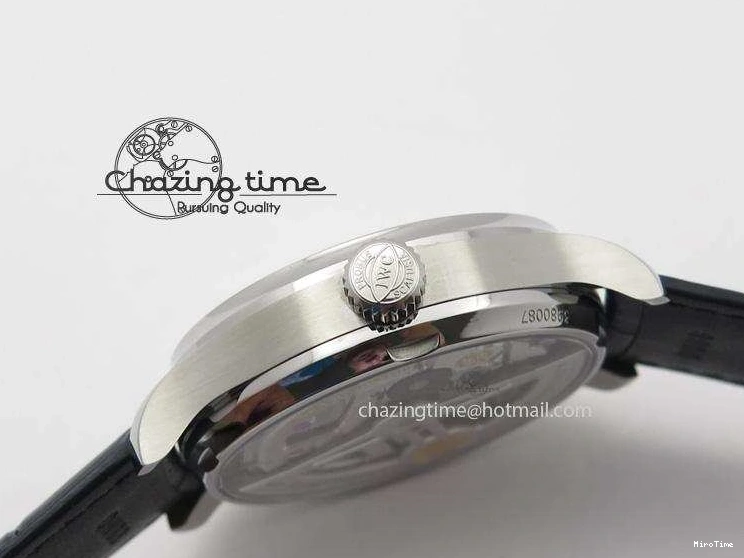 MIROTIME 0412 EasyCare Portuguese Real PR IW500705 ZF 1:1 Best Edition On Blue Leather Strap A52010 V 7310